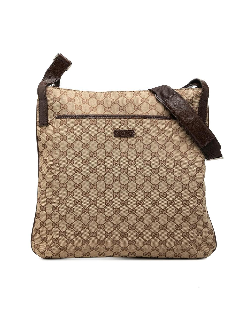 Gucci Gg Canvas Crossbody Pre-Loved Bag #363636G48B